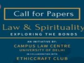 International E-Conference on Law & Spirituality by Campus Law Centre, Delhi University [Aug 27-29]: Register Now!