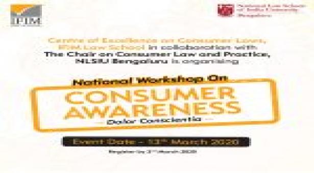 Workshop on Consumer Awareness at IFIM Law School, Bangalore [March 13]: Register by March 2