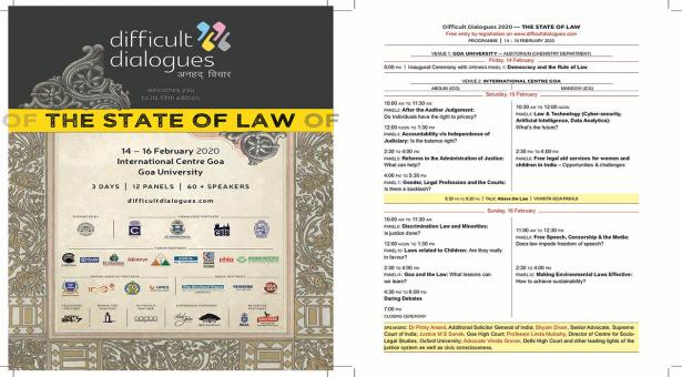 Difficult Dialogues Annual Summit at International Centre Goa & Goa University [Feb 14-16]: Registrations Open